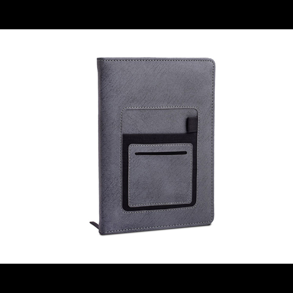 Castillo Milano A5 Notebook With Mobile Pocket Card Holder Pocket &amp; Pen Loop