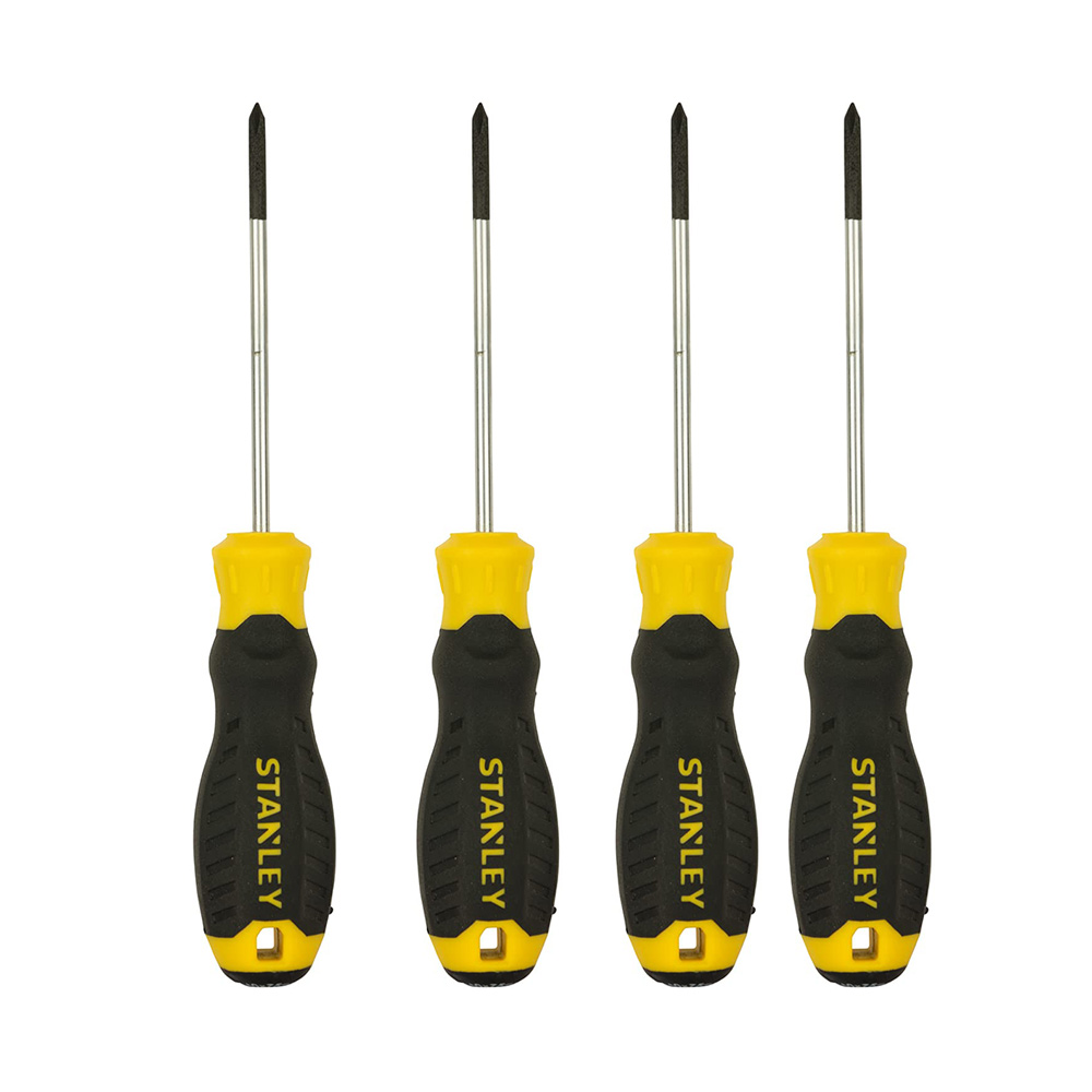Stanley (STMT60819-8) 4 Pcs Cushion Grip Screw Driver
